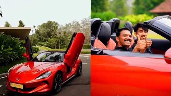 Maharani Wedding Owner Riyas Brings Home New Mg Cyberster