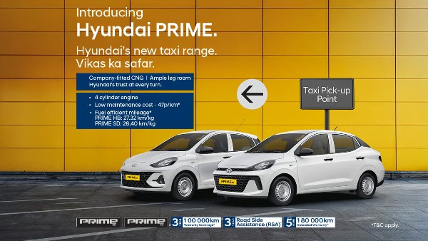 Hyundai Prime HB And Prime SD Commercial Taxi Cars Launched At Rs 6 Lakh