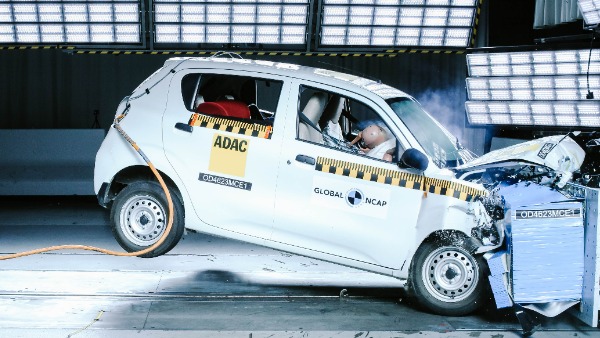 Maruti Suzuki Celerio Scores 3-Star Safety Rating In Global NCAP Crash Test