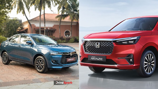 Maruti Suzuki Dzire Vs Honda Amaze Comparison Review