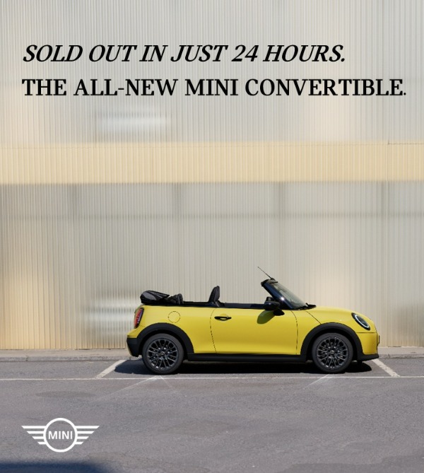 MINI Cooper Convertible Sold Out In Just 24 Hours