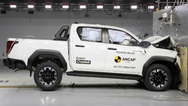 New Gen Toyota Hilux Pickup Scored 5-star Safety Rating In ANCAP Crash Test