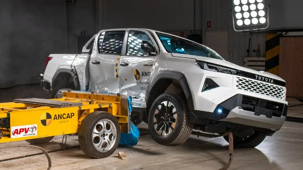 New Gen Toyota Hilux Pickup Scored 5-star Safety Rating In ANCAP Crash Test