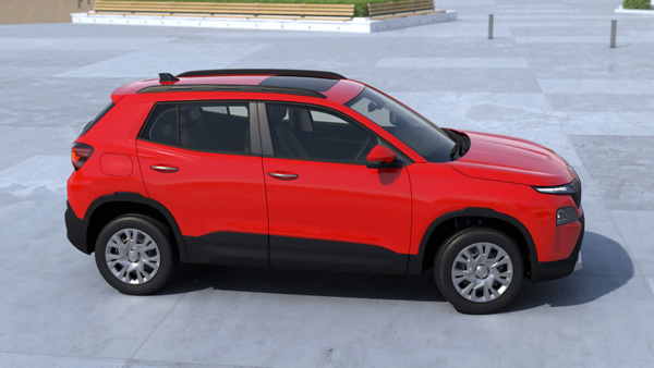 skoda kylaq base variant side