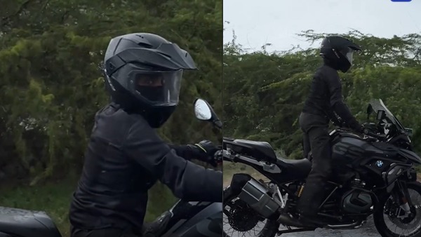 manju warrier riding bmw