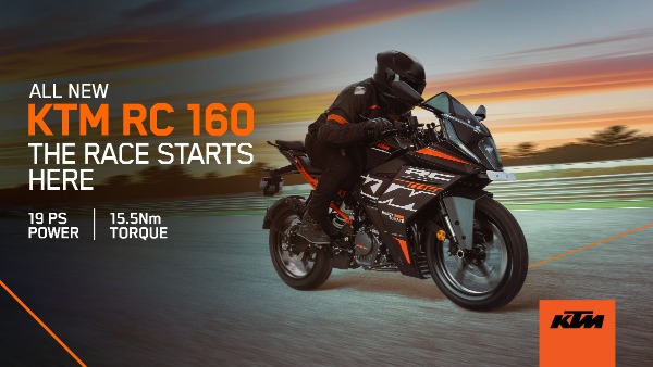 KTM RC 160 Sports Motorcycle Launched In India At Rs 1 85 Lakhs