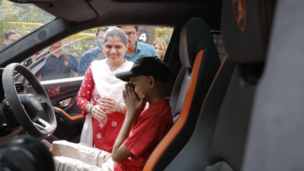 lamborghini fulfilled cancer patients dream