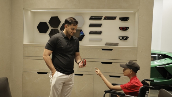 lamborghini fulfilled cancer patients dream