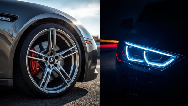 led lighting alloy wheels