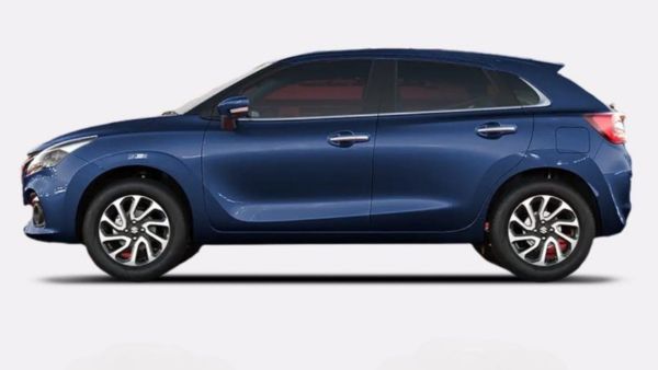 maruti suzuki baleno side