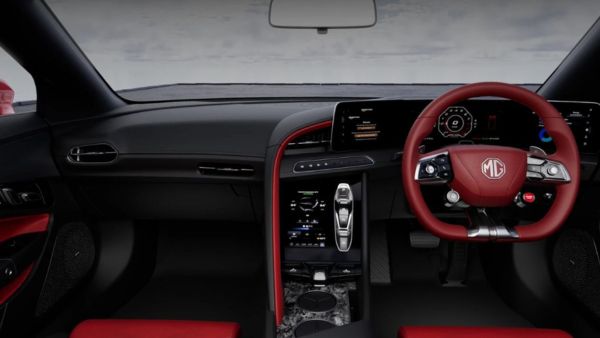 mg cyberster interior