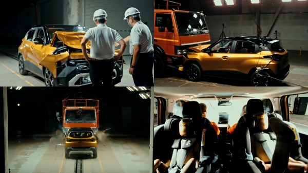 Tata Punch Facelift Crash Test With Truck And Got 5-Star Safety Rating In BNCAP