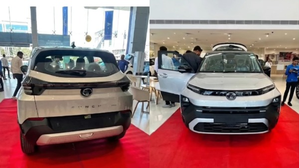 tata punch facelift-reached showroom