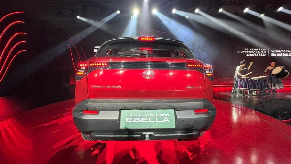 Toyota Urban Cruiser Ebella Electric SUV Unveiled