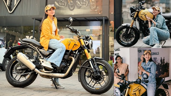 Actress Jayashree Sivadhas Buys Triumph Speed 400 Roadster Motorcycle