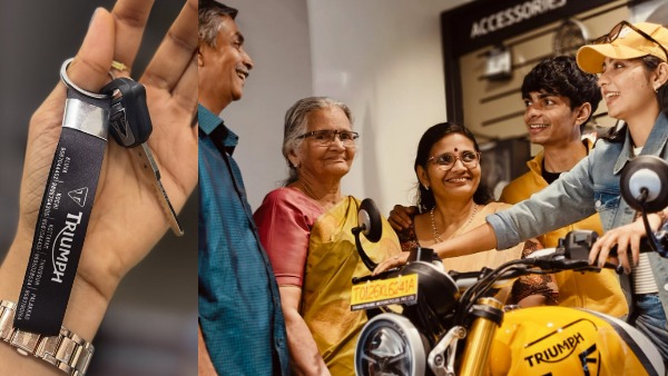 Actress Jayashree Sivadhas Buys Triumph Speed 400 Roadster Motorcycle