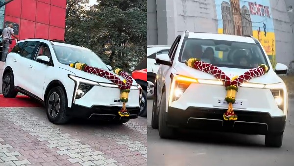 Mahindra XEV 9S 7 Seater Electric SUV Deliveries Started In India
