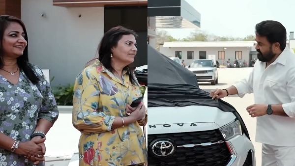 Actor Mohanlal s New Toyota Innova Hycross Hybrid MPV With Fancy Number 2255 Spotted