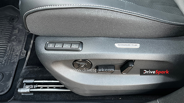 volkswagen tyron r-line seat functions