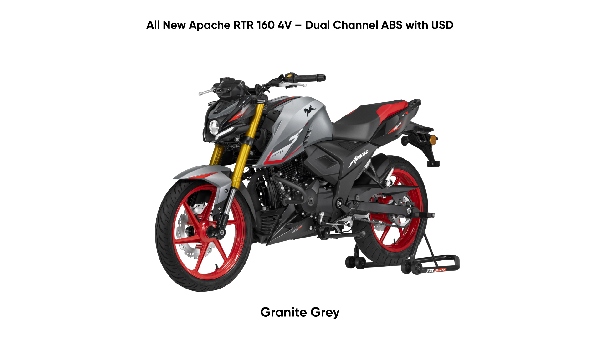 2026 TVS Apache RTR 160 4V Motorcycle Launched In India