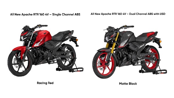 2026 TVS Apache RTR 160 4V Motorcycle Launched In India