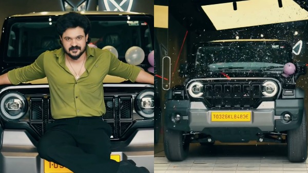 Actor Arun Olympian Buys Mahindra Thar Roxx Star Edition SUV