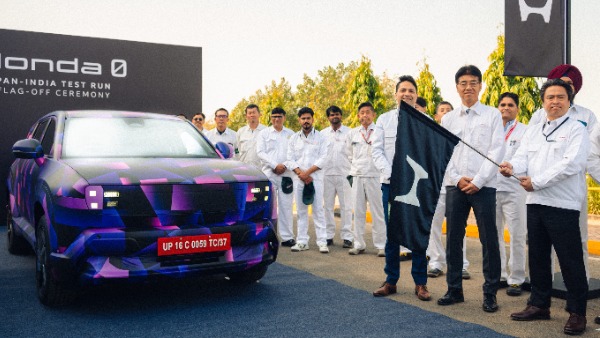 honda electric car test run honda electric car test run