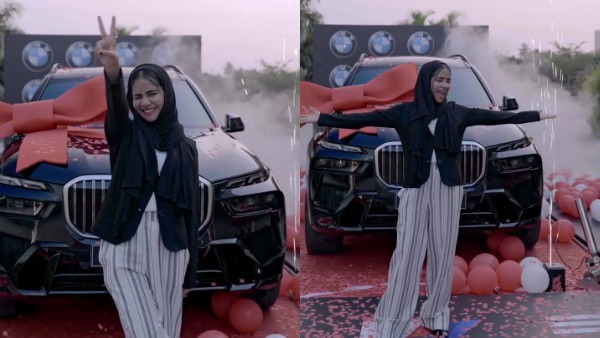 mashura basheer buys bmw x7