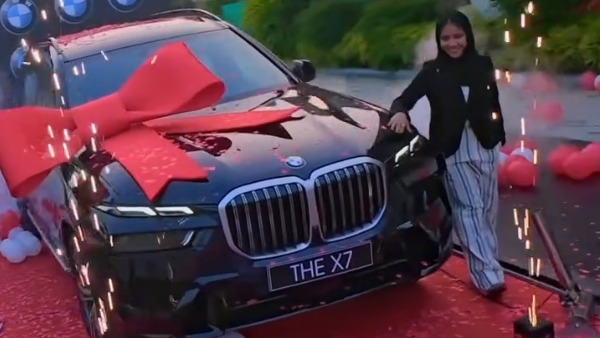 mashura basheer buys bmw x7
