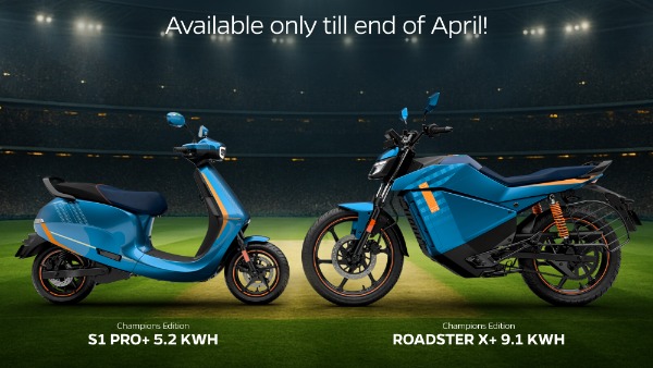 Ola S1 Pro Plus And Roadster X Plus Champions Edition Launched In India