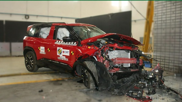 Tata Sierra SUV Scores 5-Star Safety Rating In Bharat NCAP Crash Tests