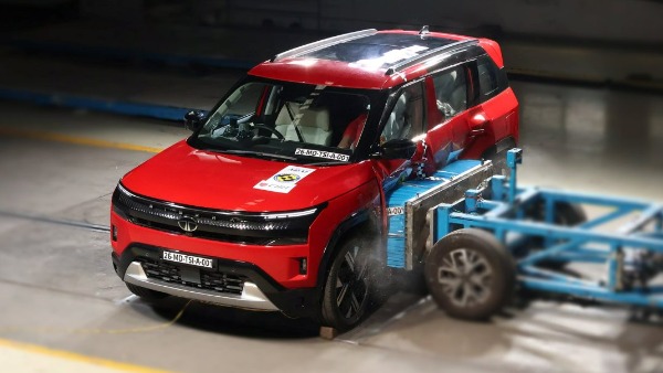 Tata Sierra SUV Scores 5-Star Safety Rating In Bharat NCAP Crash Tests