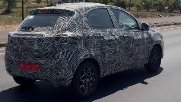 tata tiago ev facelift spy pics