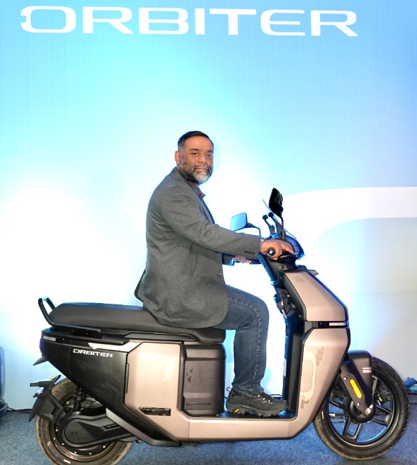 TVS Orbiter V1 Electric Scooter Launched At Rs 49 999 With BaaS Scheme
