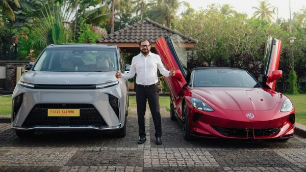 Jos Alukkas MD Varghese Jose Buys New MG M9 Electric Luxury MPV