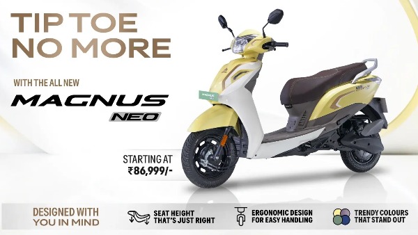 Ampere Magnus Neo Electric Scooter Launched With Updated Colour Options