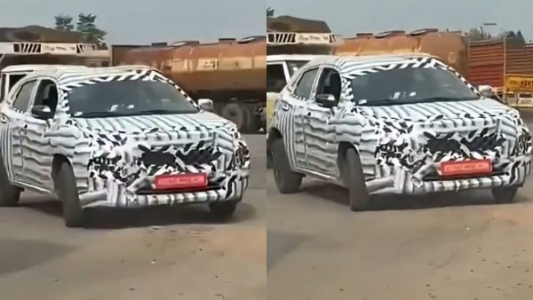 maruti fronx facelift spied