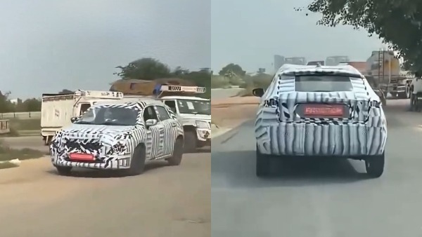 maruti fronx facelift spied