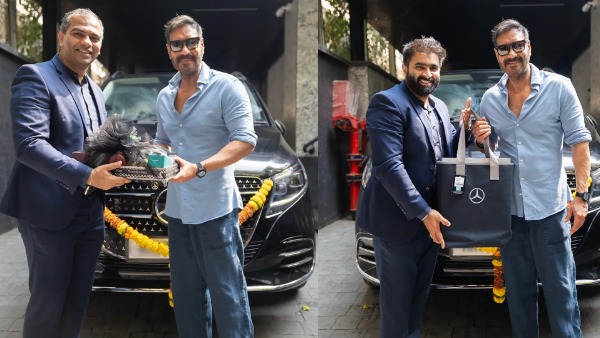 ajay devgn mercedes benz v-class