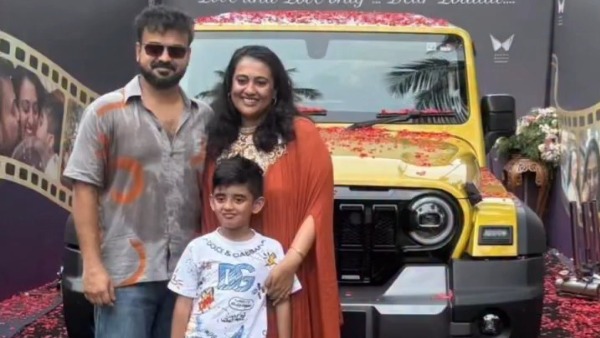 kunchacko boban gifts wife roxx star edition
