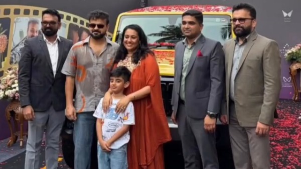 kunchacko boban gifts wife roxx star edition