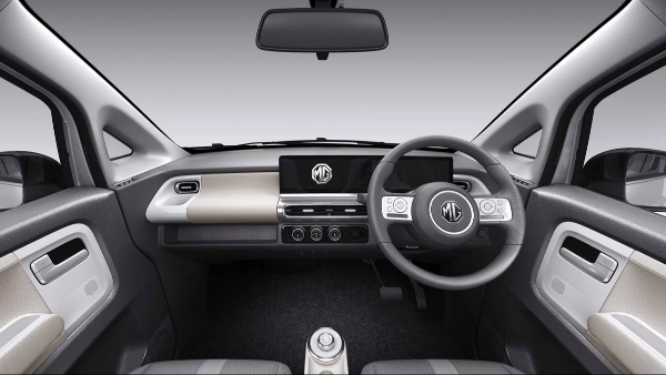 mg comet ev interior