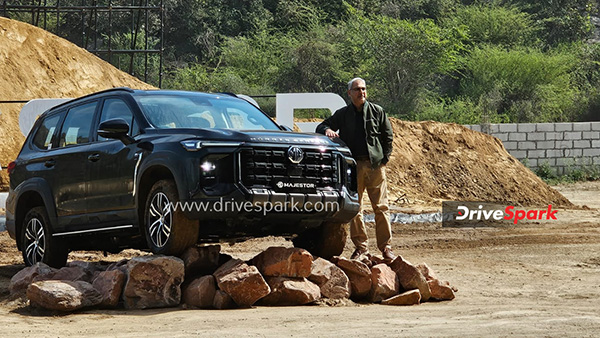 All New MG Majestor SUV To Launch On 20 April In India