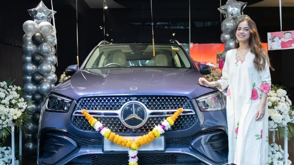 nitanshi goel buys mercedes-benz gle
