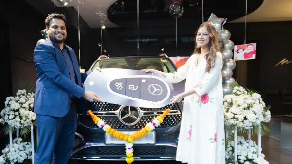 nitanshi goel buys mercedes-benz gle