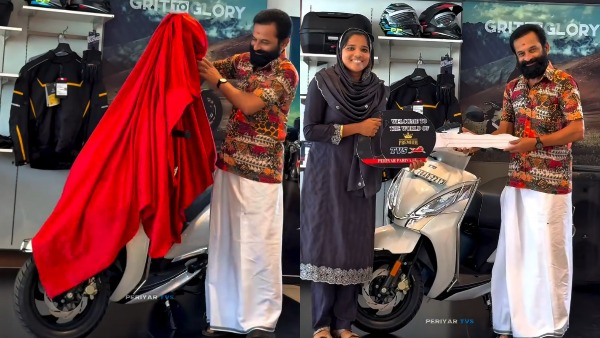 Malayalam Bigg Boss Fame Rajith Kumar Buys New TVS Jupiter 125 Scooter
