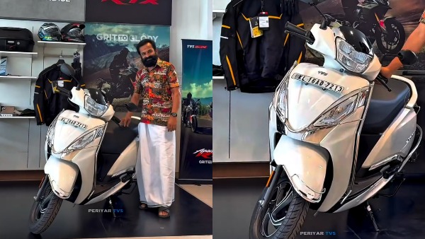 Malayalam Bigg Boss Fame Rajith Kumar Buys New TVS Jupiter 125 Scooter