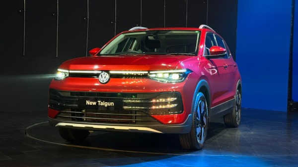 volkswagen taigun facelift unveiled