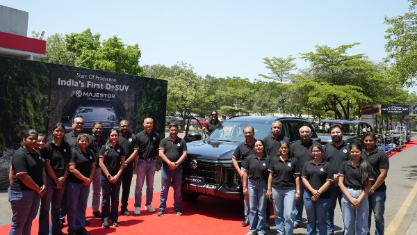 New MG Majestor SUV Production Started In India Launch Soon New MG Majestor SUV Production Started In India Launch Soon