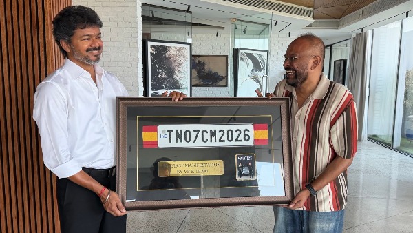 cm vijay goat movie number plate gift cm vijay goat movie number plate gift